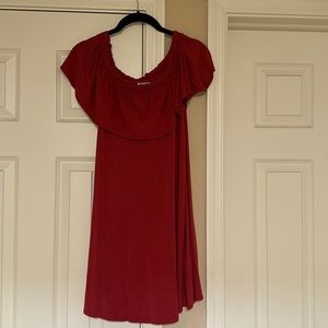 Abercrombie off shoulder dress